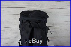 The North Face TNF Large Hiking Rock Climbing Black Backpack Backpackers