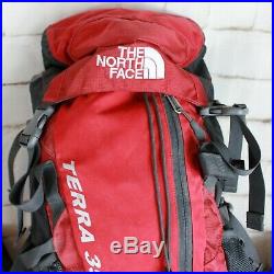 The North Face Terra 35 Hiking Backpack Light Internal Frame Red