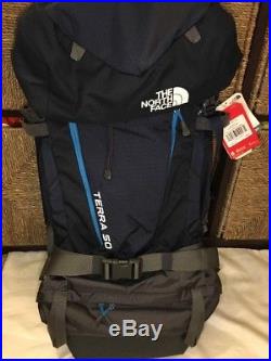 The North Face Terra 50 (L/XL) With OptFit ventilation Urban Navy/Hyper Blue BNWT