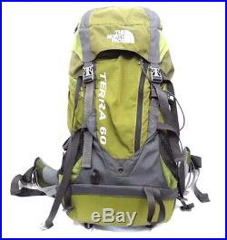 The North Face Terra 60 Backpack Hydration Compatible Military Green