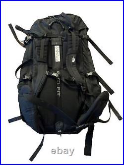 The North Face Terra 65 Pack Hiking Back Pack Black on Black Size S/M