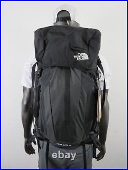 The North Face Trail Lite 50 Backpacking Travel Trekking Trail Backpack Black