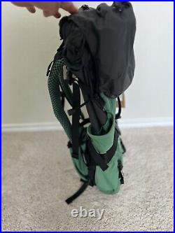 The North Face Trail Lite 65L Pack, Deep Grass Green/Asphalt Grey L/XL $240 NWT