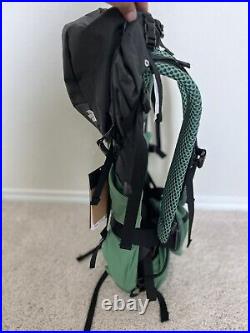 The North Face Trail Lite 65L Pack, Deep Grass Green/Asphalt Grey L/XL $240 NWT