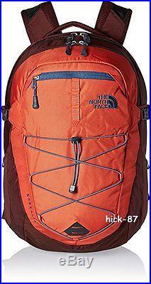 The North Face Unisex Borealis Backpack laptop ColorTibetan Orange/Sequoia Red