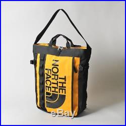 The North Face Unisex New Basecamp Polyester Backpack Tote Bag TNF Yellow