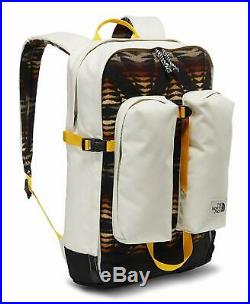 The North Face Unisex Pendleton Crevasse Backpack SCHOOL STUDENT BAG black prin
