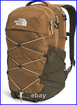 The North Face Unisex Taupe Green Borealis Flexvent 28L Backpack Laptop Bag New