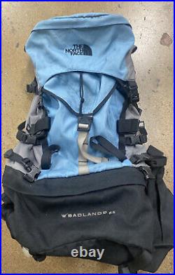 The North Face W'Badlands 65 Backpack With Rainfly And Padded Shoulders Size Med