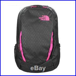 The North Face WMN Vault Backpack Embossed 15 laptop sleeve Black/Pink CHJ1YPF