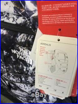 The North Face Women Classic Borealis Student Backpack- Life Print/Asphalt Grey