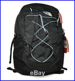 The North Face Women's Borealis Backpack TNF Black/Cloud Blue NEW with Tags
