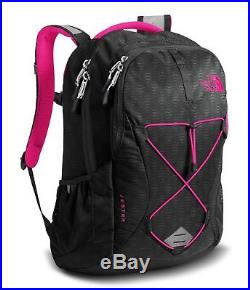 The North Face Women's Jester Backpack TNF Black Emboss/Petticoat Pink