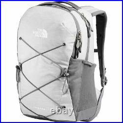The North Face Women's Jester Backpack White Metallic Mélange Mid Grey