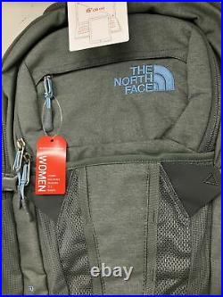 The North Face Women's Recon Backpack Grey/Blue NWT