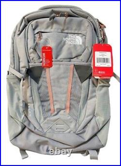 The North Face Women's Recon Backpack Grey/Pink Brand New With Tags