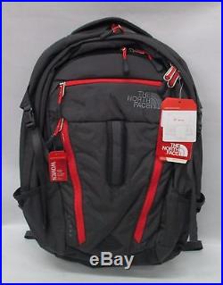 The North Face Women's Surge Backpack 31 Liters CLH1 Graphite Grey/Cayenne Red