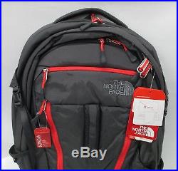 The North Face Women's Surge Backpack 31 Liters CLH1 Graphite Grey/Cayenne Red