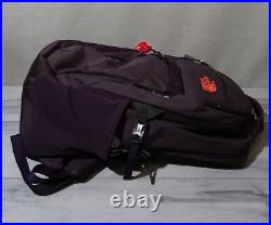 The North Face Women's Surge Backpack Galaxy Purple Light Heather/Juicy Red NEW