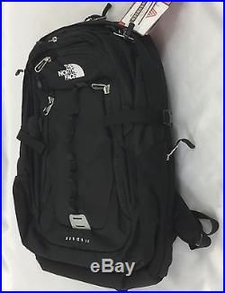 The North Face Women's Surge II Backpack Bag 17 Inch Laptop Compartment Black