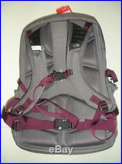 The North Face Womens Borealis Backpack- Daypack- Alkv4- Rabbit Grey /purple