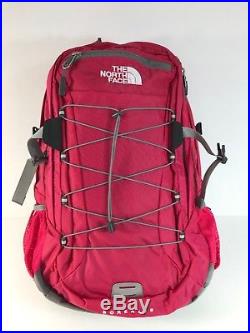 The North Face Womens Borealis Backpack Laptop Bag Rose Red
