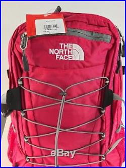 The North Face Womens Borealis Backpack Laptop Bag Rose Red