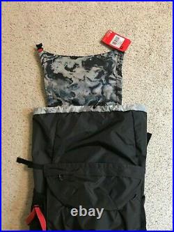 The North Face Womens Drift 65 Backpack M/L Asphalt Gray Print NWT