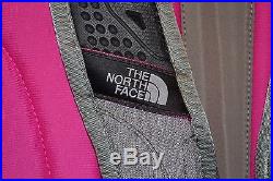 The North Face Womens Recon Backpack Laptop Bookbag Pache Grey Heather Pink NWT