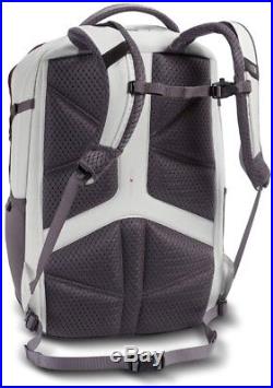 The North Face Womens Recon Laptop Backpack Vaporous Grey Light Heather