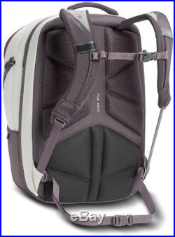 The North Face Womens Surge Laptop Backpack Vaporous Grey Light Heather