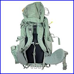 The North Face Womens Terra 65 Hiking Backpack 65L Opti Fit Green Size XS S Nwt