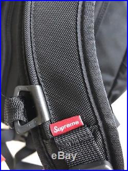 The North Face X Supreme Backpack Black By Any Means Necessary