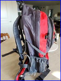 The North Face backpack electron 55 L Red NWOT RAIN COVER