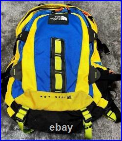 The North Face nm07000 Hot Shot rucksack Yellow Blue Limited edition color Japan