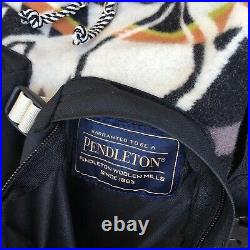The North Face x Pendleton crevasse backpack Southwestern Wool Detail