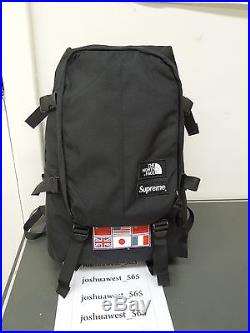 The North Face x Supreme Expedition black Backpack Spring/Summer 2014