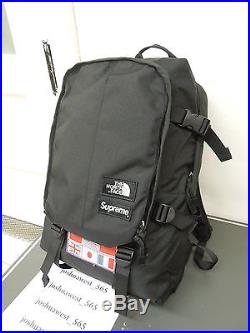 The North Face x Supreme Expedition black Backpack Spring/Summer 2014
