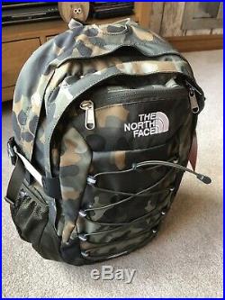 The north face borealis backpack Camo Green Laptop Compatible Cabin Bag TNF