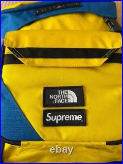 The north face x Supreme collaboration Steep tech backpack color royal men's