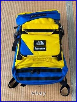 The north face x Supreme collaboration Steep tech backpack color royal men's