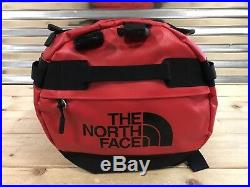 VANS x The North Face Base Camp Duffle Bag TNF Skate Backpack Red Yellow Black