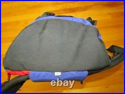 VINTAGE The North Face Patrol Pack STYLE Internal Frame Backpack Red/Blue/Black
