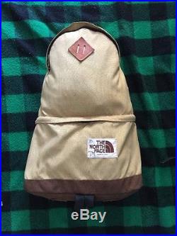 VTG 1970s THE NORTH FACE Backpack Two Tone Tear Drop 2 Compartment Daypack Rare