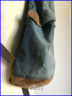 VTG 70s The North Face Leather Bottom Tear Drop Backpack Distressed- grunge