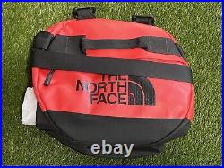 Vans x The North Face Base Camp Duffel Bag 50L Red Black NEW (2209-273)