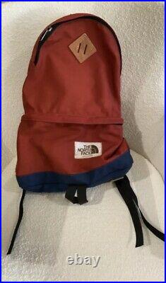 Vintage 1970's North Face Day Pack Teardrop Brown Label Made In USA Color Block