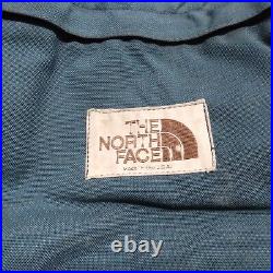 Vintage 80s North Face Tear Drop Backpack Pack Made in USA Brown Label Tag