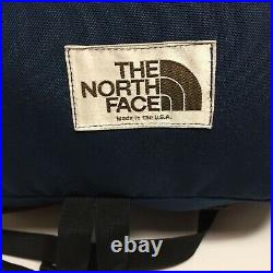 Vintage 80s The North Face Brown Label Backpack Blue Made in USA