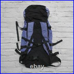 Vintage 90s North Face Ripstop Hiking Pack Backpack Blue Purple